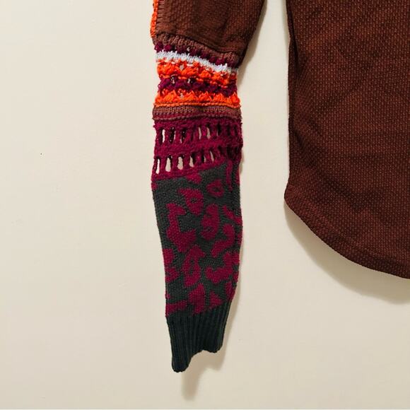 Free People Switch It Up Thermal Top XS NWOT - Picture 8 of 9